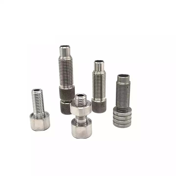High Precision CNC Turning Parts 304 Stainless Steel Mechanical Titanium