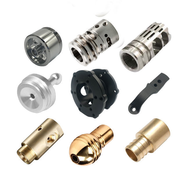 ISO CNC Machining Service 5 Axis Part Aluminium Titanium Brass Stainless Steel Milling