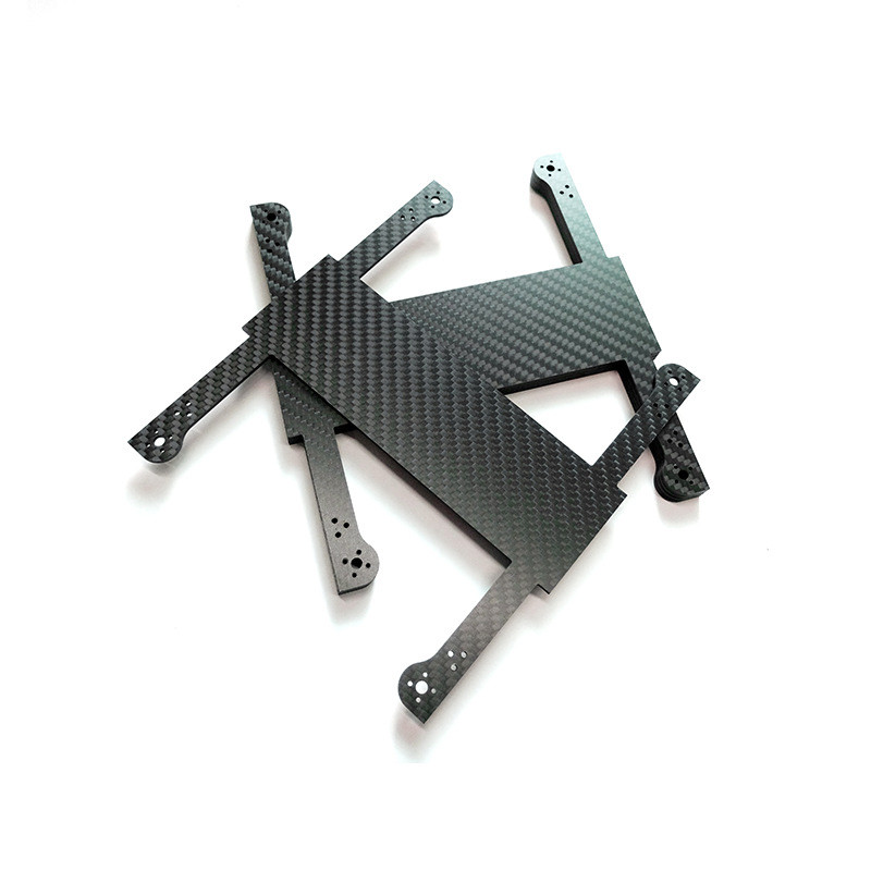 3K Twill CNC Custom Carbon Fiber Frame For FPV Done Aircraft Boat Bike