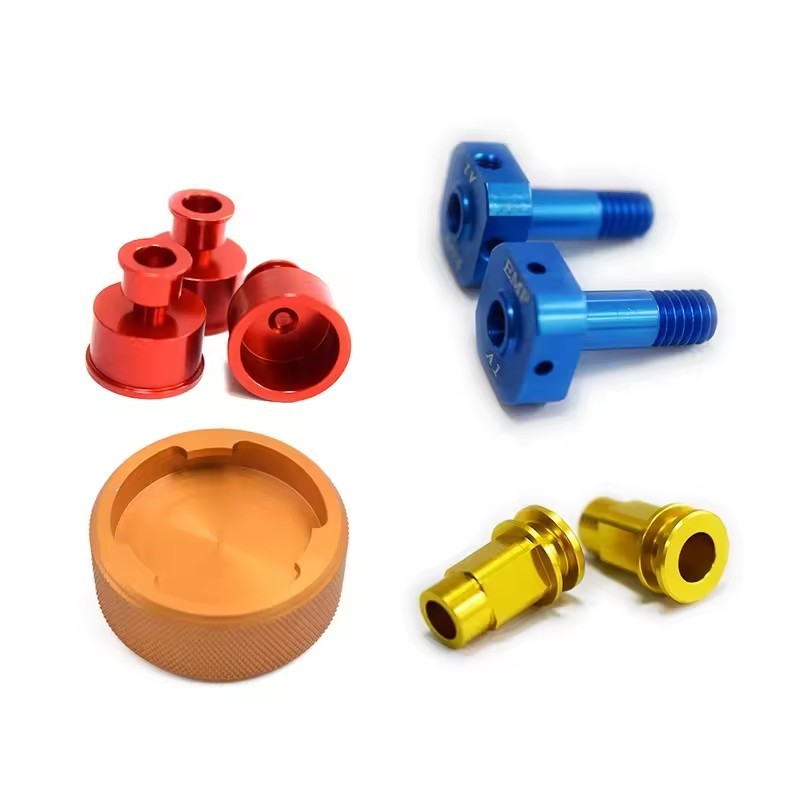 Black zinc coating Aluminium CNC Milling Services Metal CNC Machining Parts