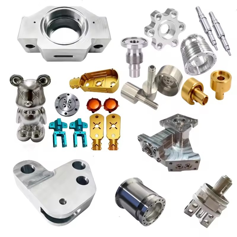 Brass CNC Machining Services and Milling Rapid Prototyping with Metal 3D Printing